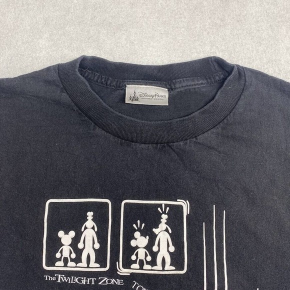 Disney Twilight Zone Tower Of Terror Tee Thrifted Vintage Style Size S - Picture 9 of 10